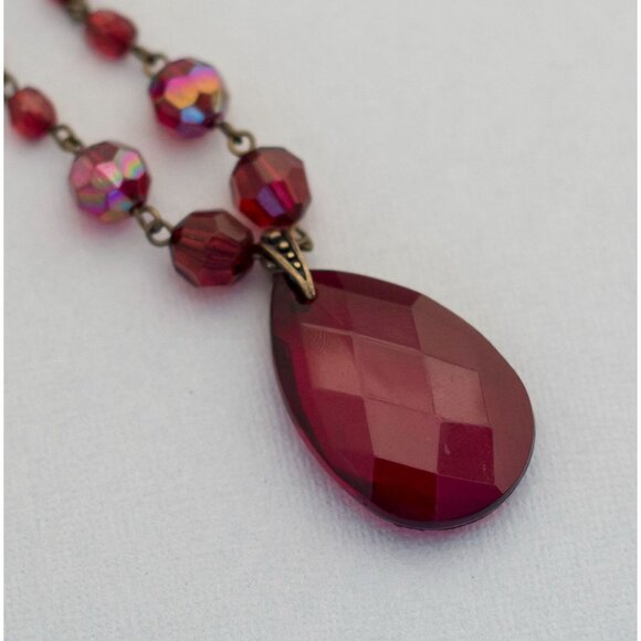 16.5", Multi-Strand Statement Boho Necklace, Hippie Necklace by Avon - CV1 - Picture 3 of 4